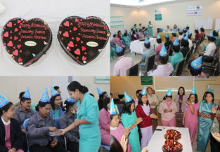 Happy Birthday images of January and February born staff of Victoria hospital 